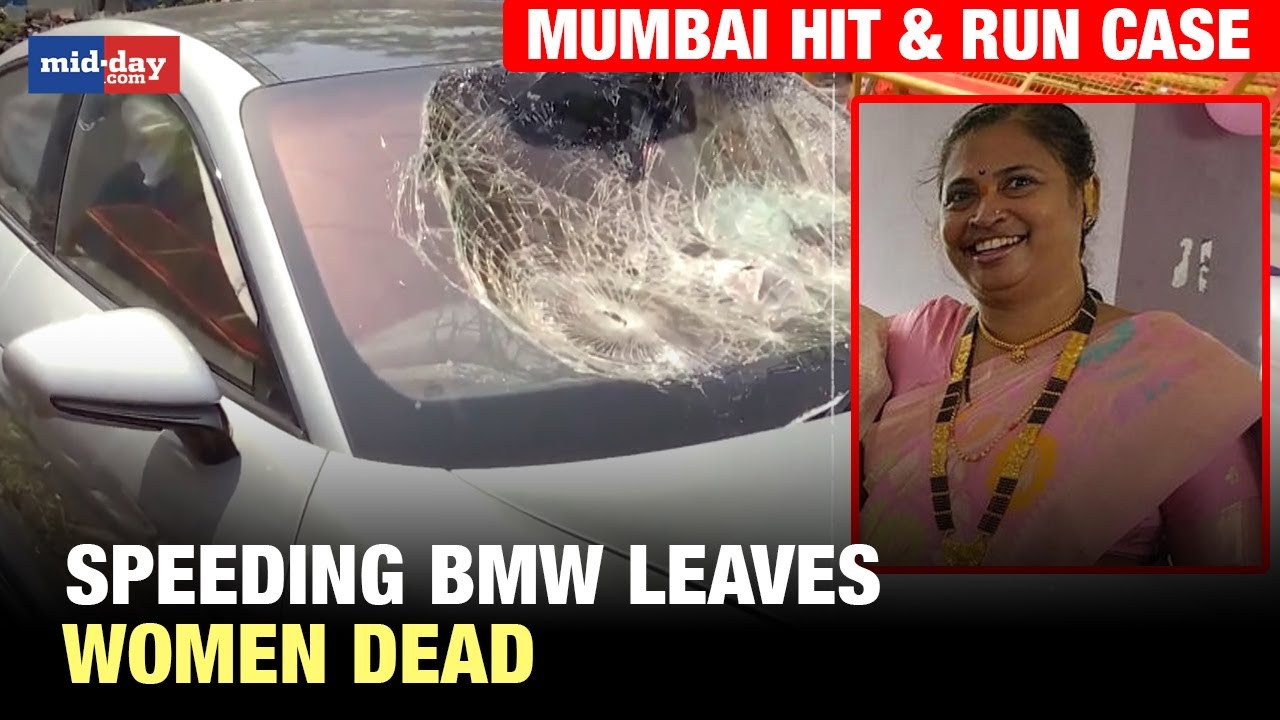 Mumbai Hit & Run Case: BMW Hits Mumbai Couple On Bike, Women Dies, Culprit Absconding