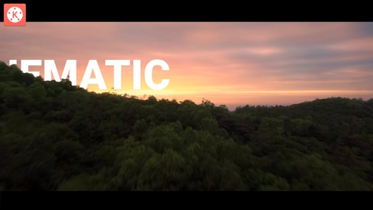 Cinematic text reveal in kinemaster | Kinemaster Tutorial