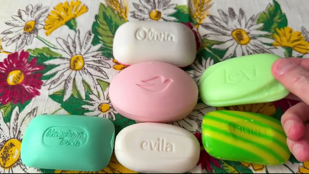 ASMR / Soap opening Haul no talking no music | Leisurely unpacking soap