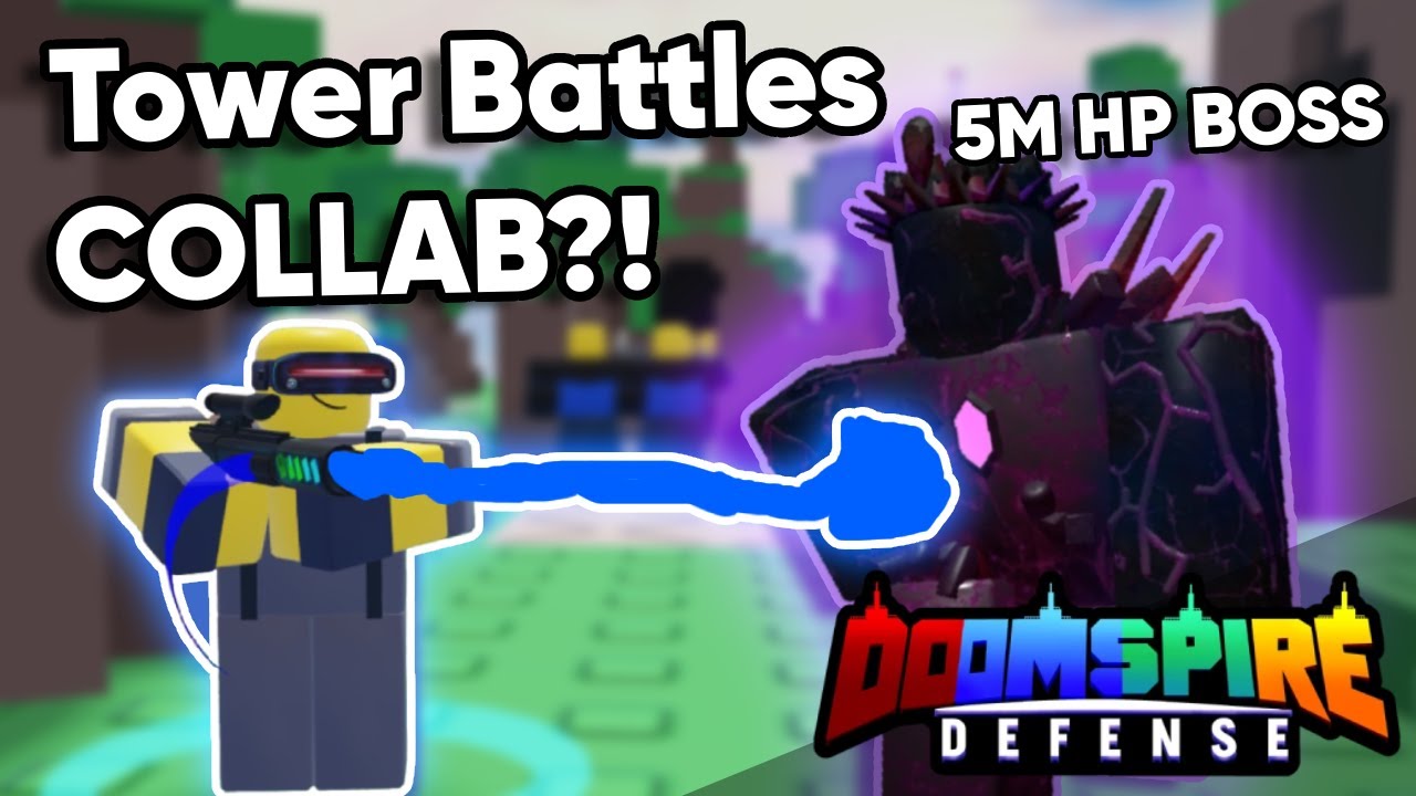 Обзор карты «ЧТО» и облика для фазера! (Босс с 5 млн здоровья...) | Doomspire Defense