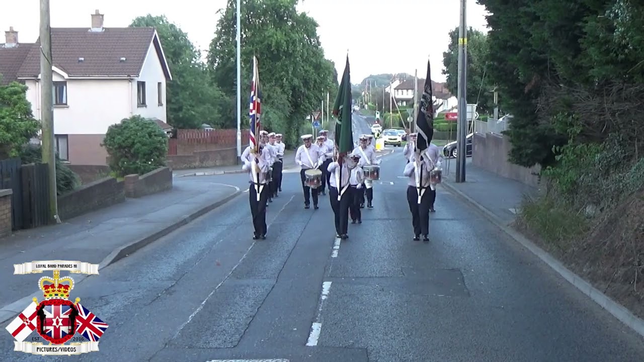Gortagilly Coronation FB @ Ballymoughan Purple Guards FB Parade 2025