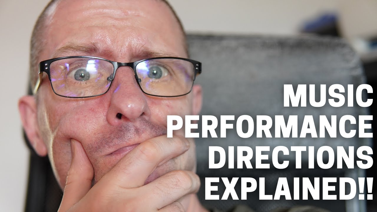 Music Performance Directions - 3 easy Categories