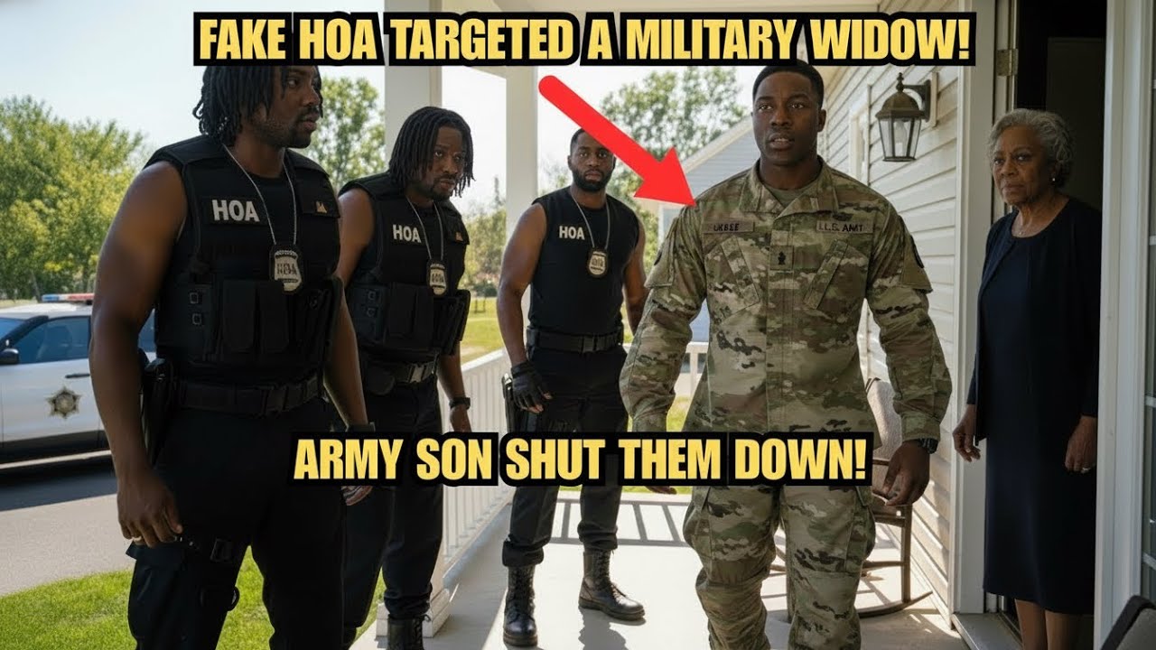 Fake HOA Demanded Cash From a Veteran's Widow - Her Army Son Exposed TheirEntire Scam