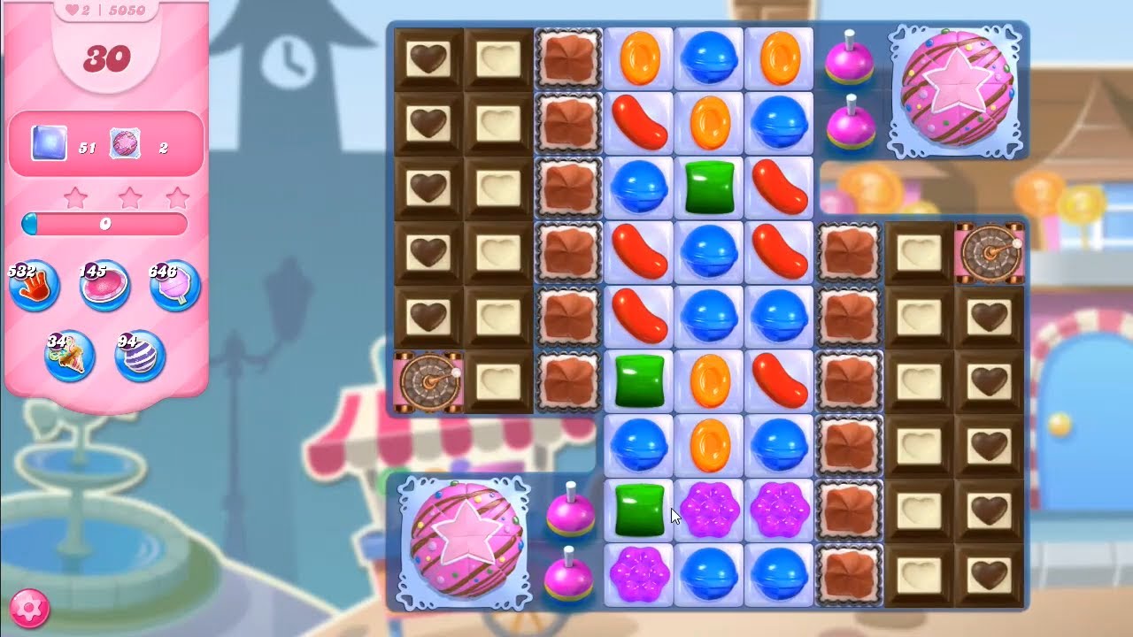 Candy Crush Saga Level 5050 NO BOOSTERS