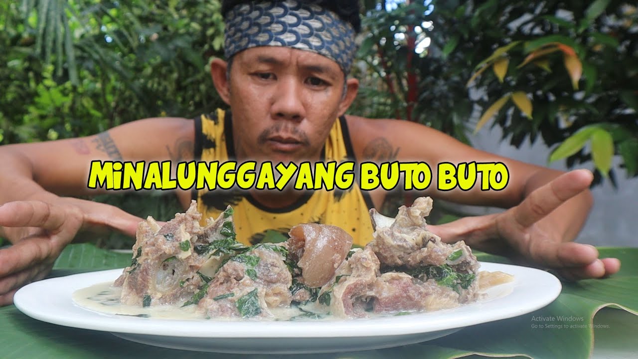 MINALUNGGAYANG BUTO BUTO NG BAKA