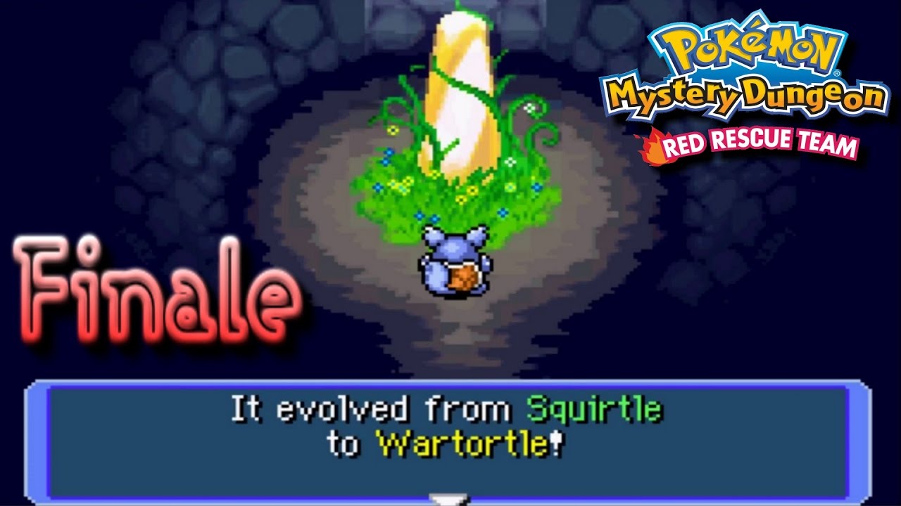 Pokemon Mystery Dungeon: Red Rescue Team - Финал: Как происходит эволюция | GiantGrotle