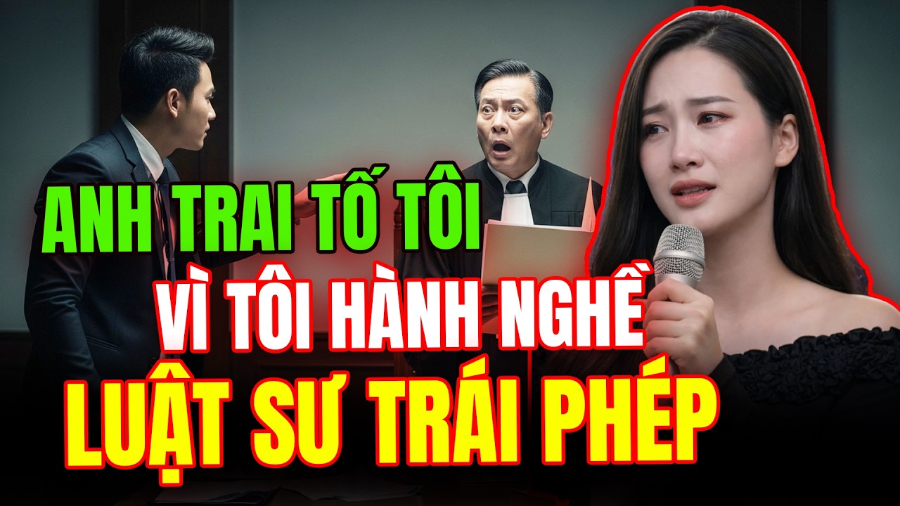 Gia đình đã tố cáo tôi với Đoàn Luật sư Tiểu bang vì tội 