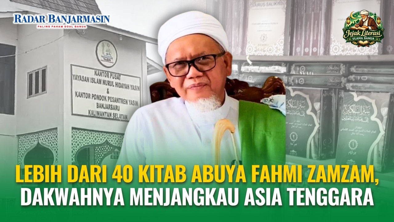 Lebih dari 40 Kitab Ditulis, Dakwah Abuya KH Fahmi Zamzam Menjangkau Asia Tenggara