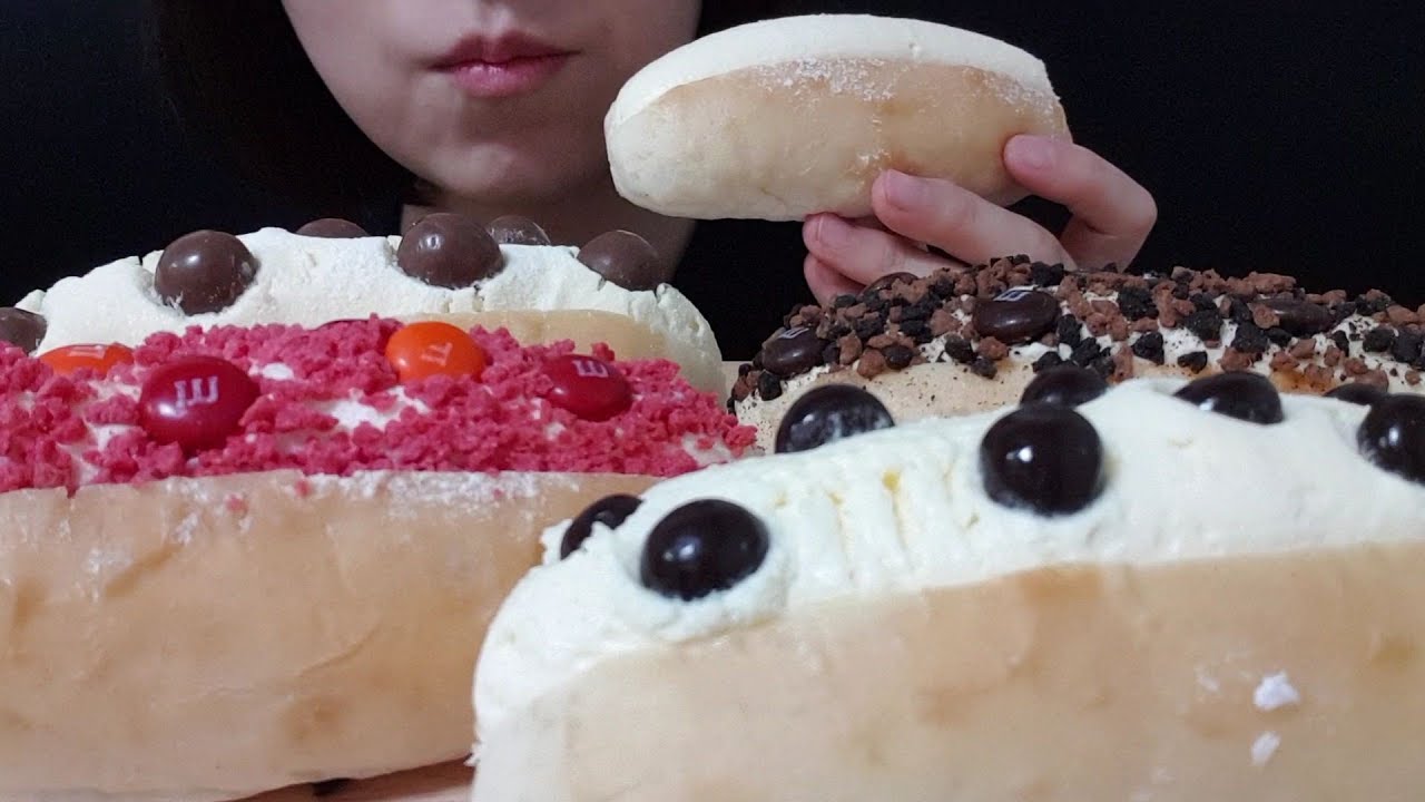 이마트 슈크림몽땅 먹방 cream bread mukbang
