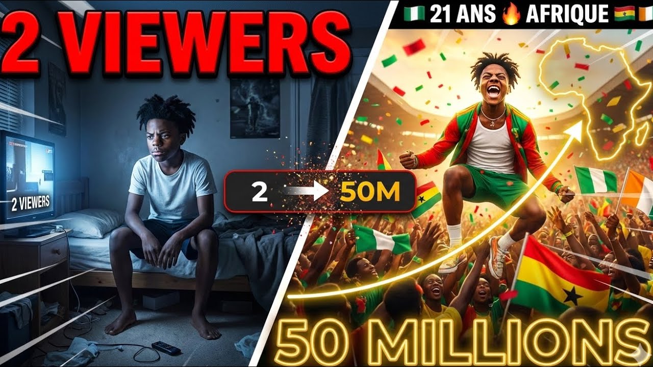 IShowSpeed : De 2 Viewers à 50M - La Leçon de PERSÉVÉRANCE Ultime 💪