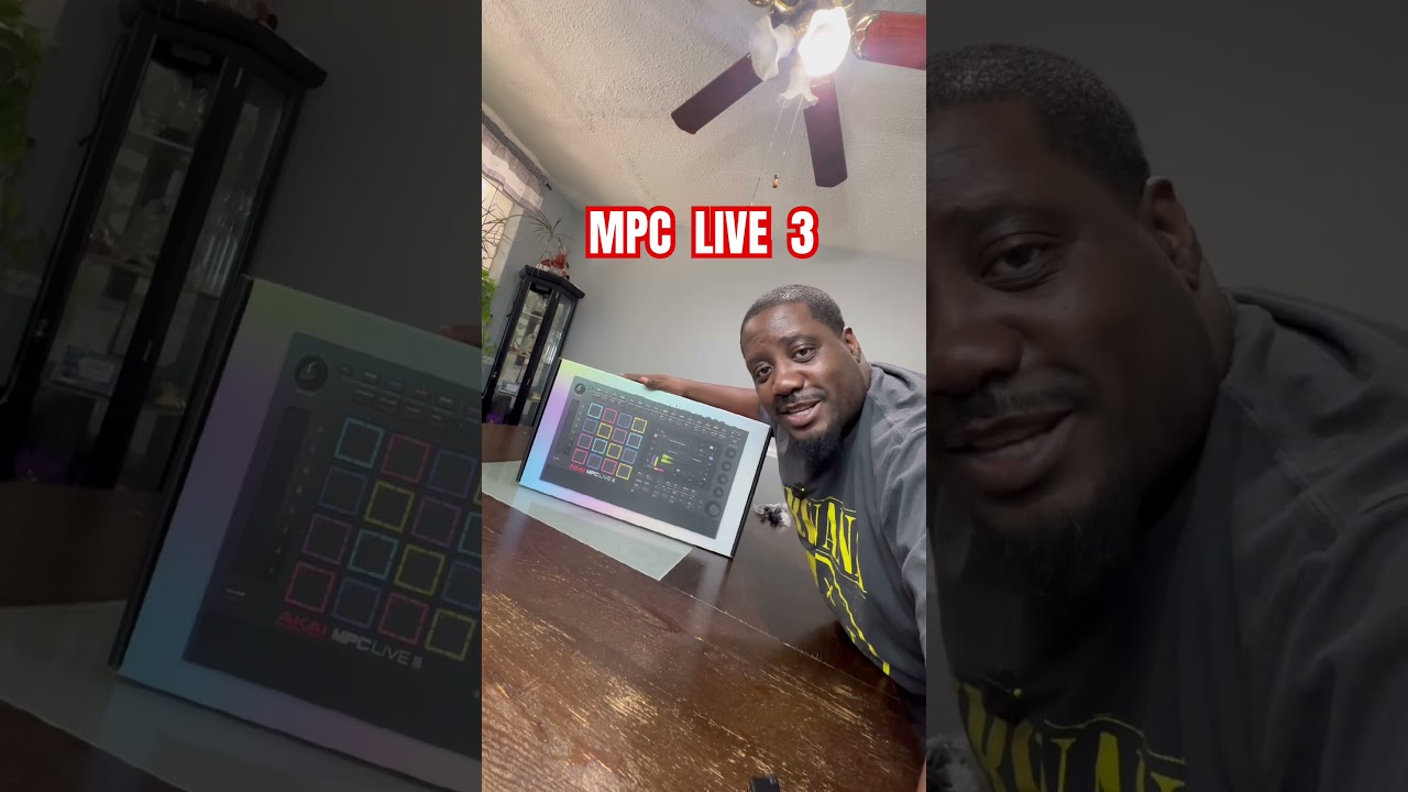 MPC LIVE 3 is here let&rsquo;s get to work #mpclive3  #musicproduction #beatmaking ￼