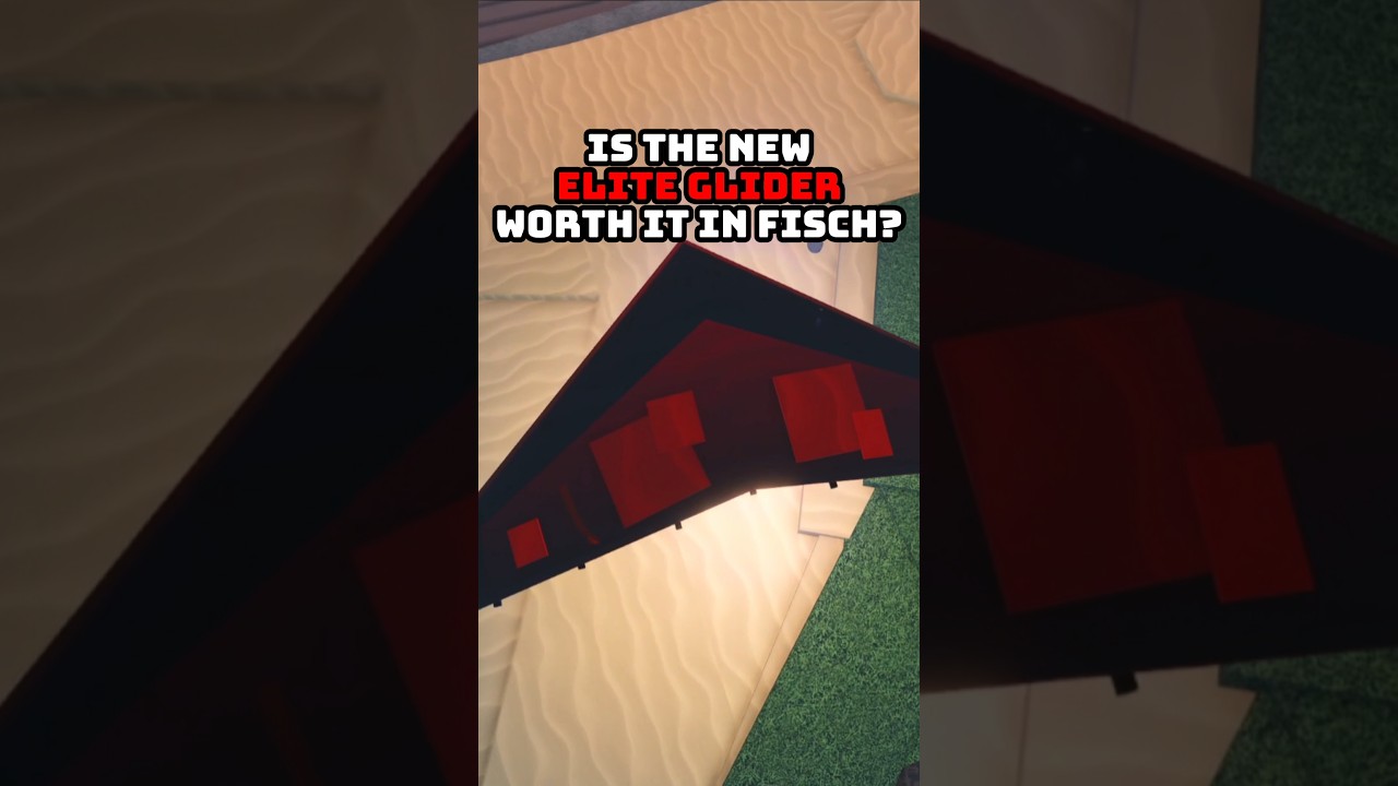 Is The New Elite Glider Worth It In Fisch?! #roblox #fisch