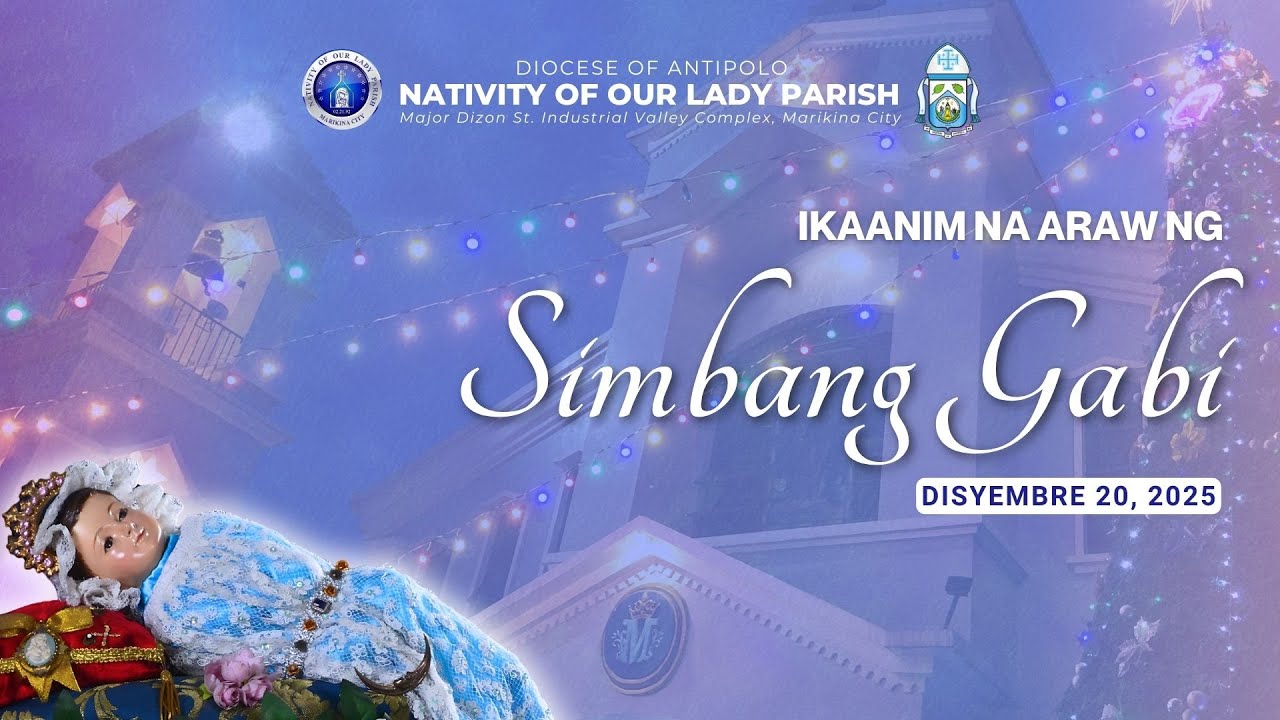 [LIVE] Ikaanim na Araw ng Simbang Gabi | December 20, 2025