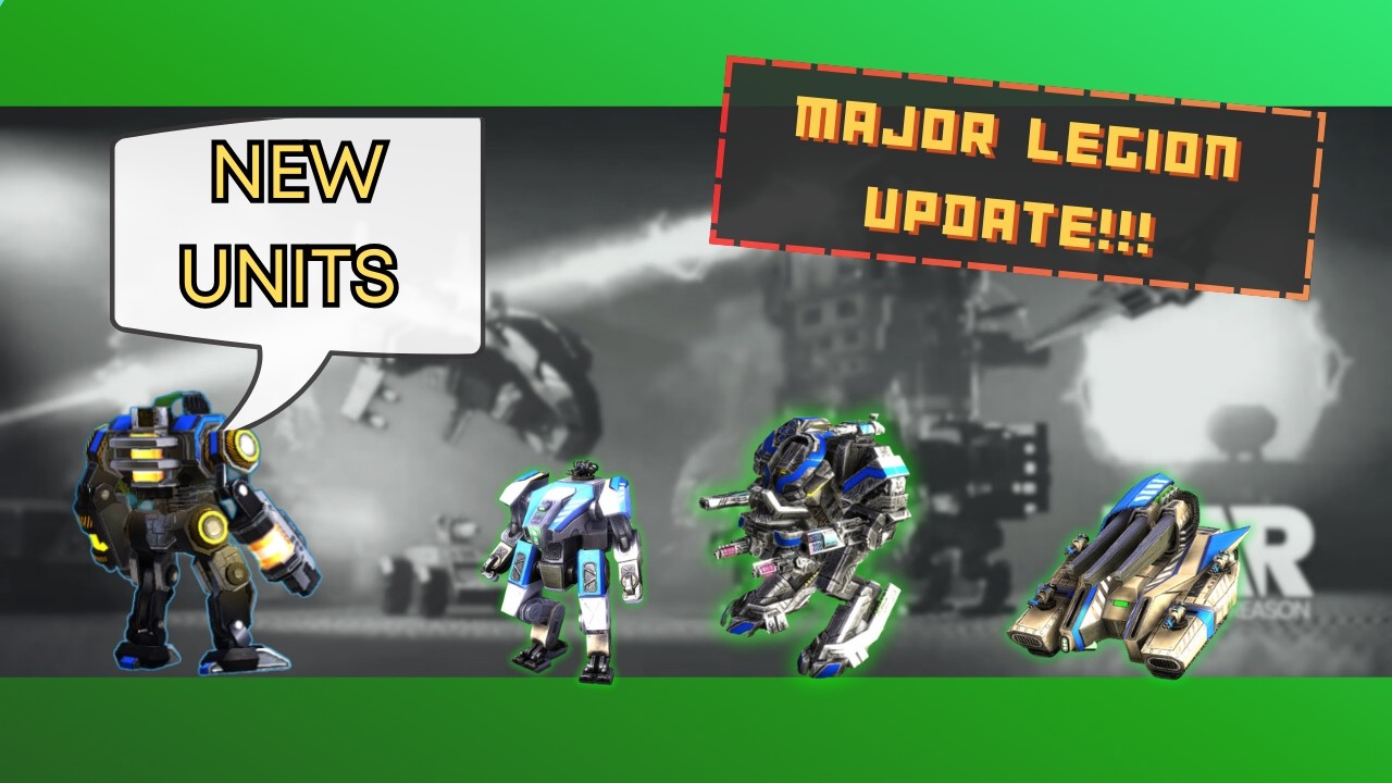 INSANE New T3 Units Legion Update!