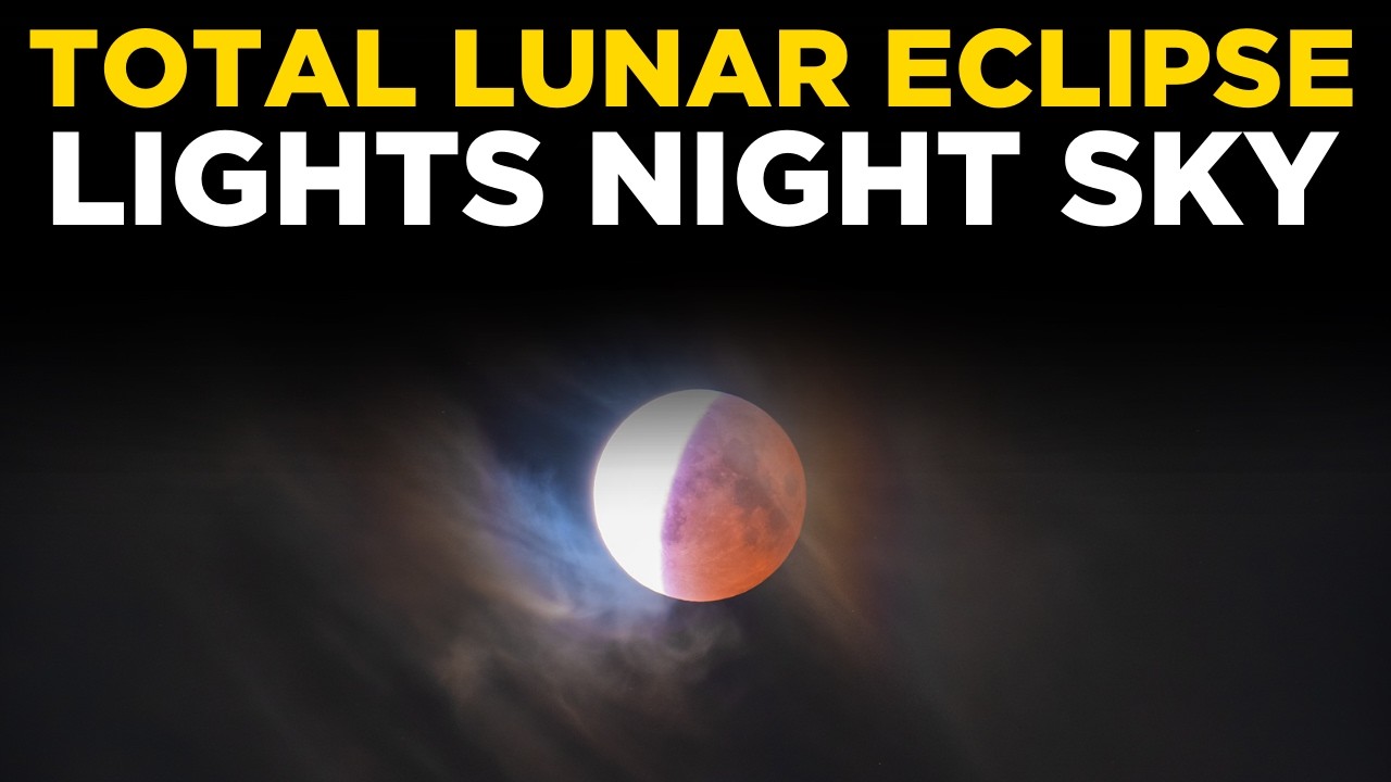 Lunar Eclipse 2026 Live: Total Lunar Eclipse &ldquo;Blood Moon&rdquo; As Earth&rsquo;s Shadow Covers The Full Moon