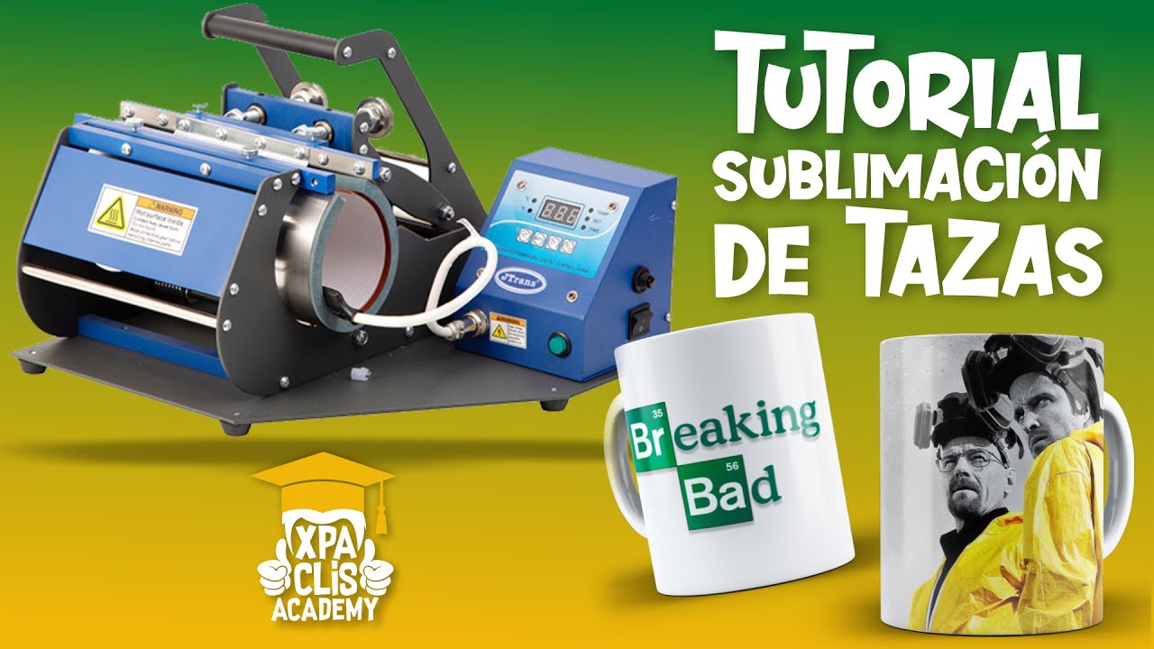 TUTORIAL (Paso a Paso🔥) de la SUBLIMACIÓN de TAZAS