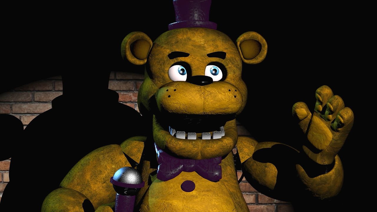 Five Nights at Freddy's trailer but with Fredbear's Family Diner animatronics