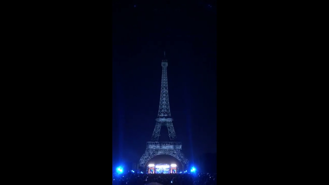 Bastille Day 2019 Fireworks, Eiffel Tower