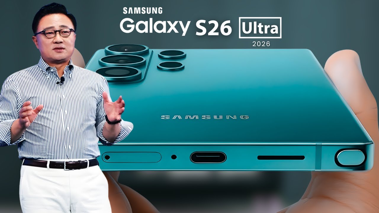 Samsung Galaxy S26 Ultra — 3 HUGE Leaks Confirmed! 10-Bit Display, New Design, Faster Charging