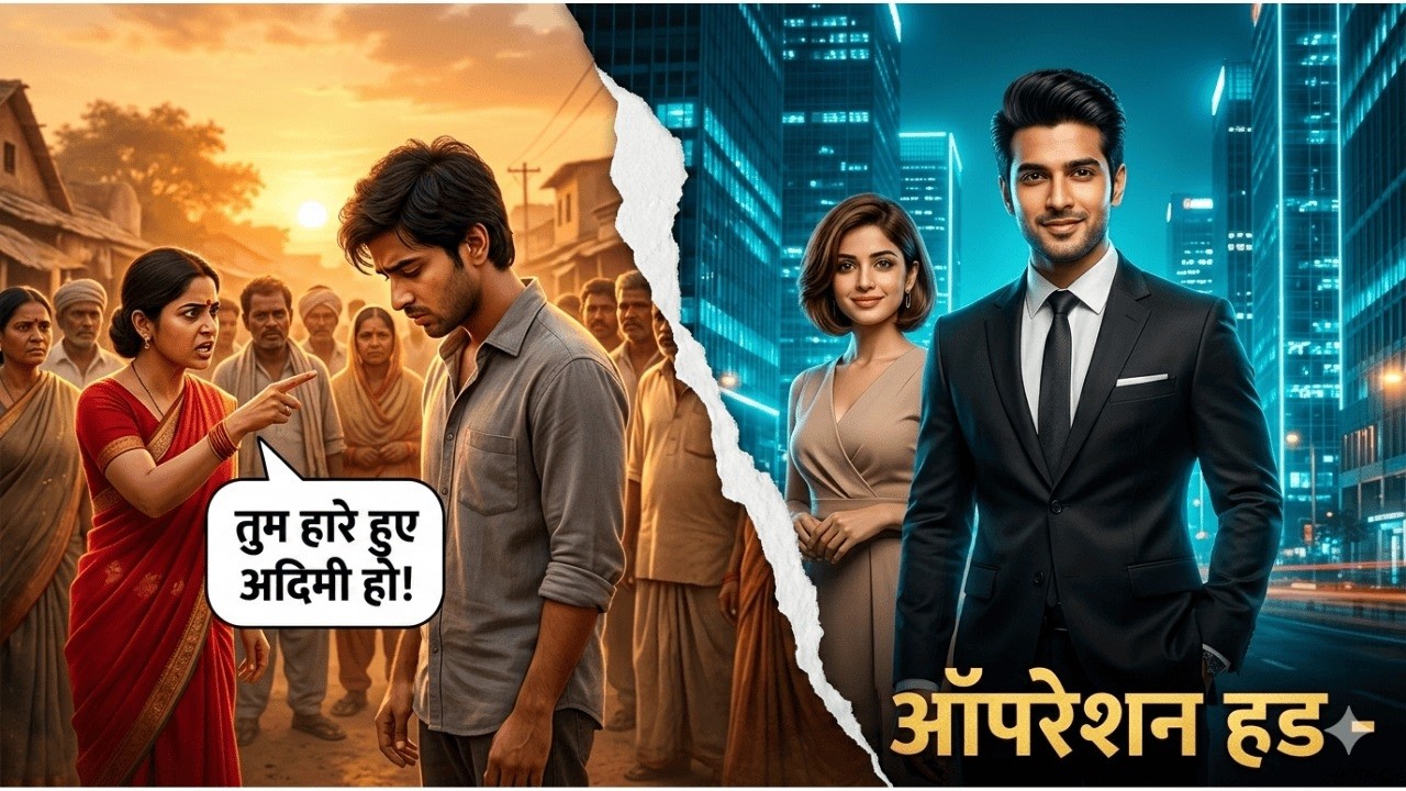 जिस पति को पत्नी ने सबके सामने अपमानित किया… वही एक दिन करोड़पति बनकर लौटा