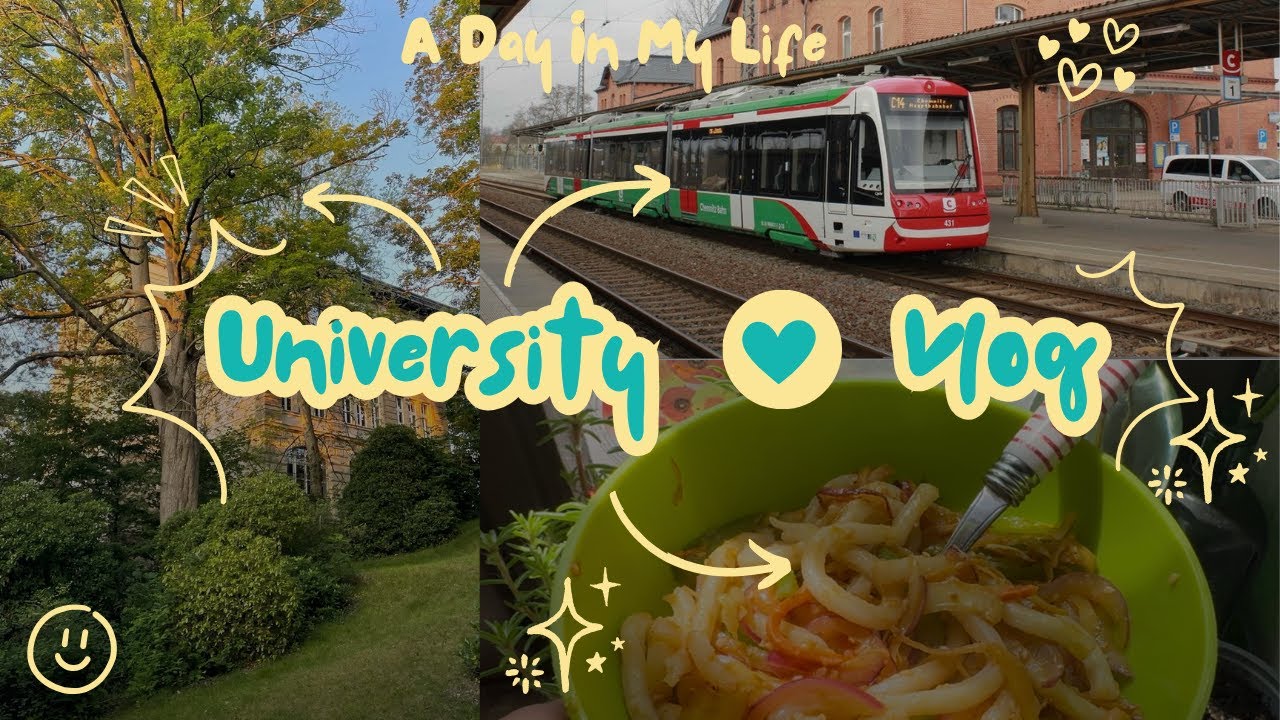 University Life in Mittweida🎓🚋 🇩🇪 | Tram Rides & Udon Breaks 🍜