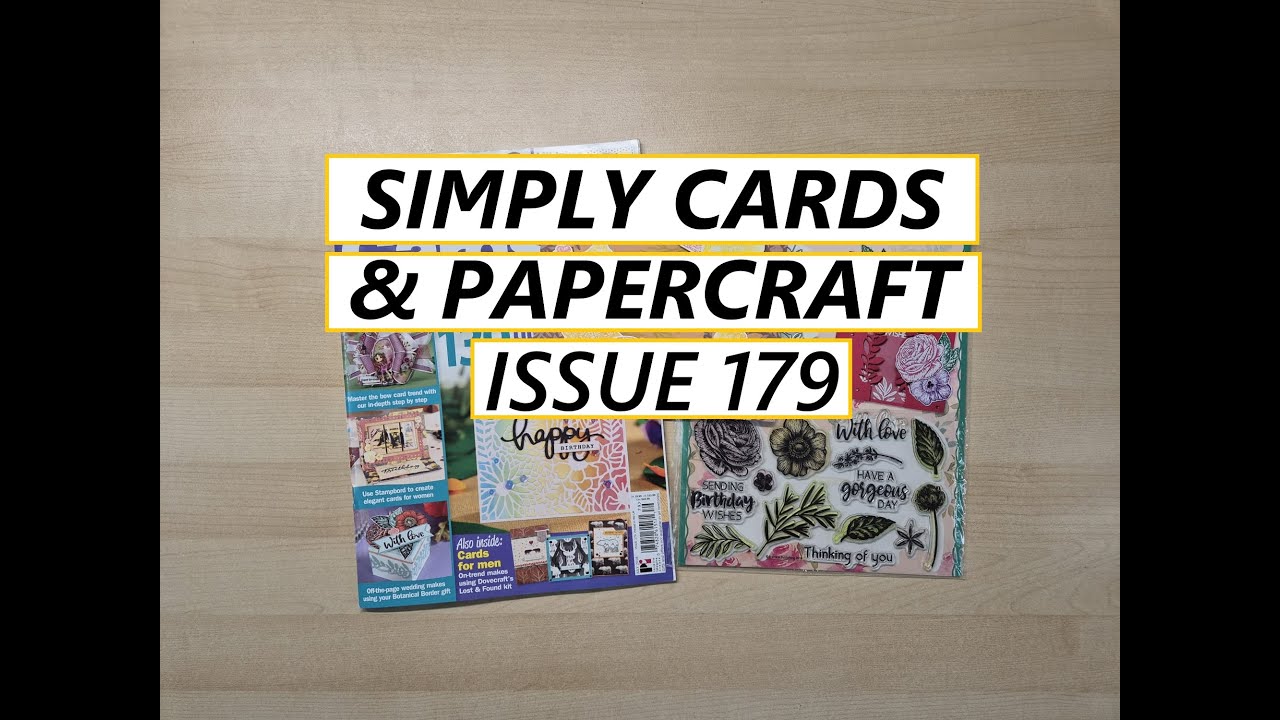 Simply Cards & Papercraft - Issue 179