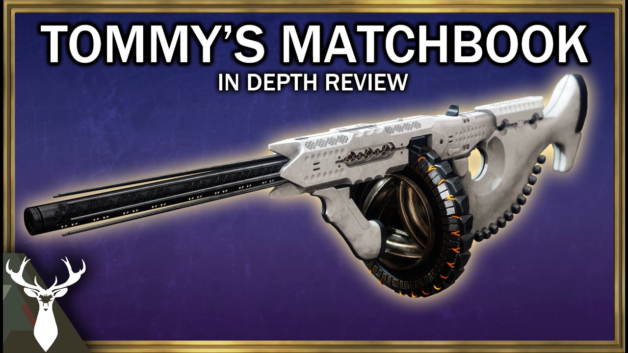 Destiny 2 - Tommy's Matchbook - Exotic Energy Auto Rifle Review