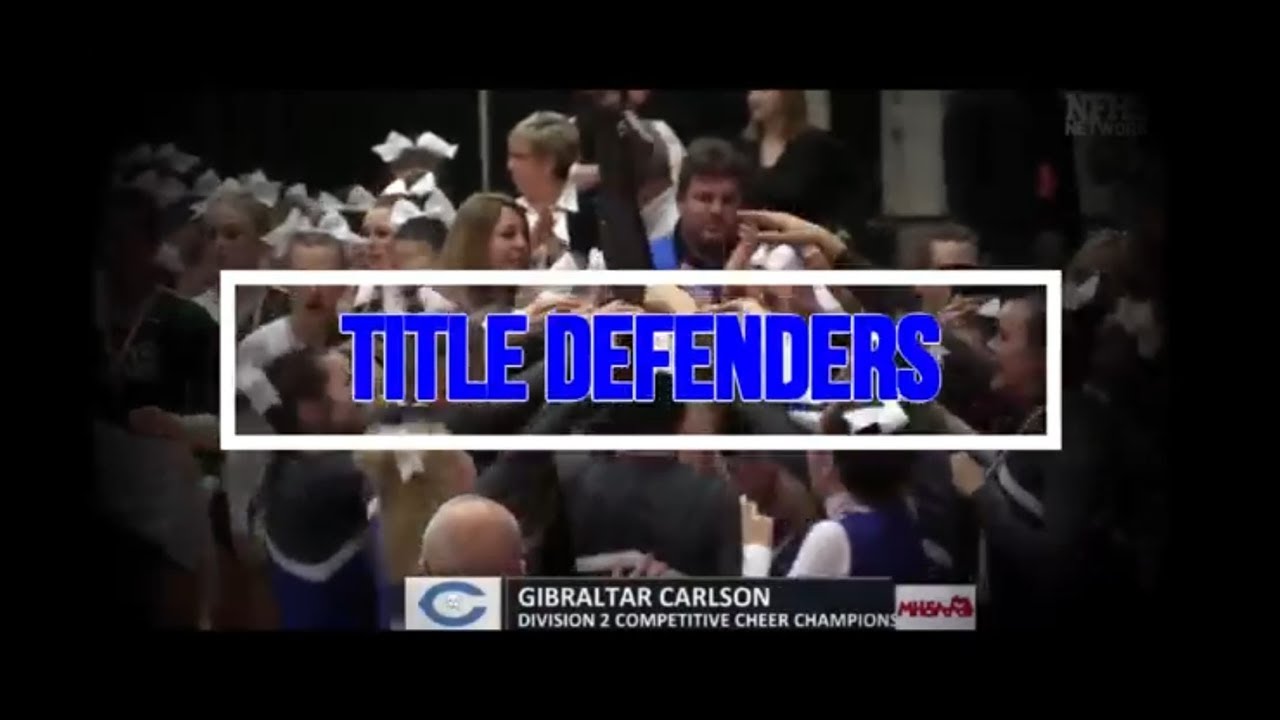 Gibraltar Carlson Cheer, Title Defenders, 2019