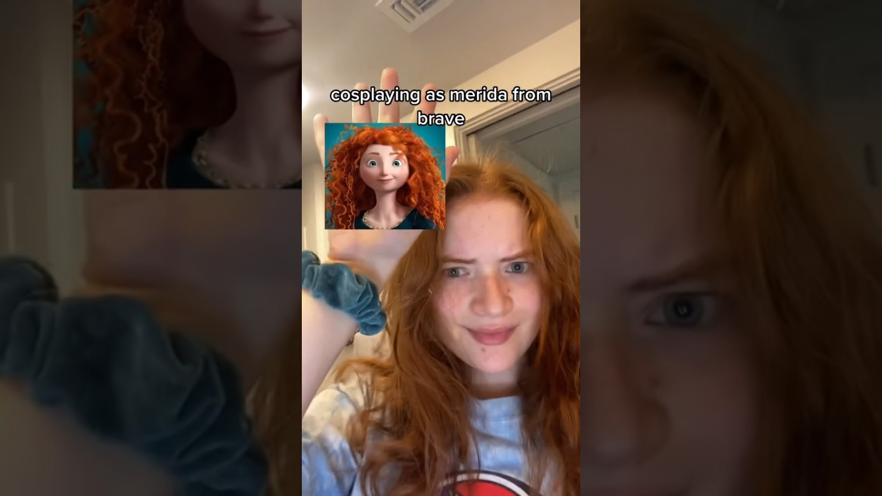 Merida Cosplay!! #Halloweenwithshorts #merida #brave #sadiesink #maxmayfield #redhead