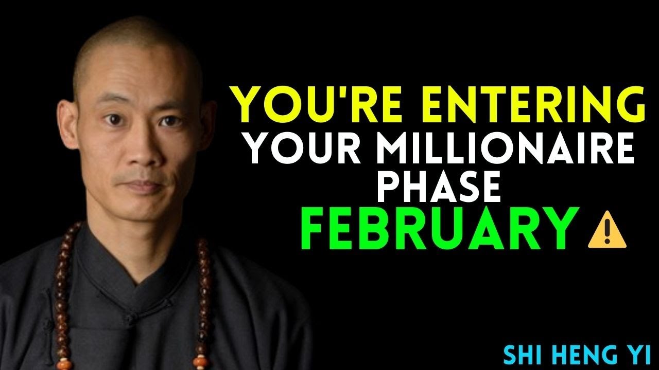 YOU'RE ENTERING YOUR MILLIONAIRE PHASE 