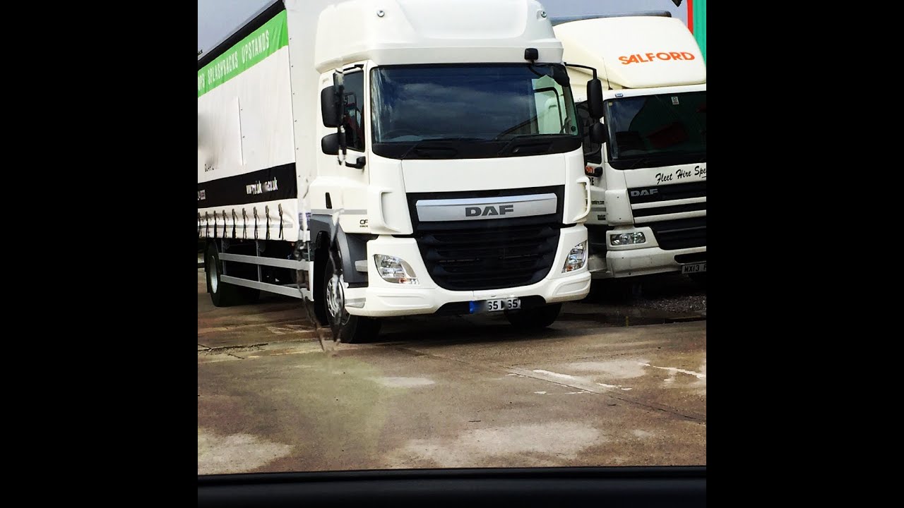 Trucker Jay in the UK: New Truck DAF CF 220 2015 Euro 6