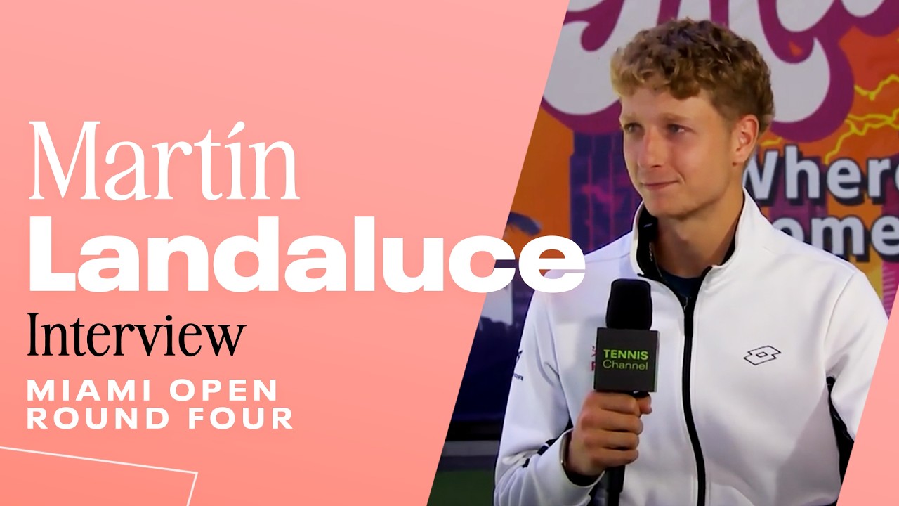 Qualifier Martin Landaluce books first ATP 1000 QF, talks practicing with Rafael Nadal | 2026 Miami