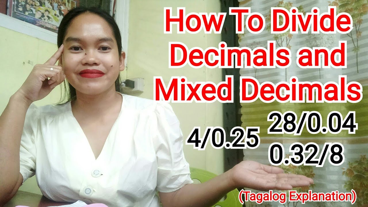 How To Divide Decimals and Mixed Decimals
