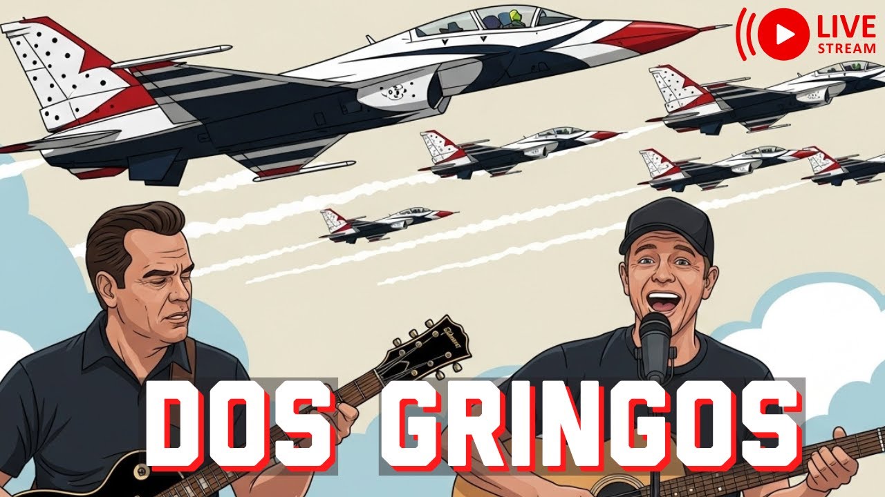 Watch LIVE: Dos Gringos + F-16 + One Epic Night