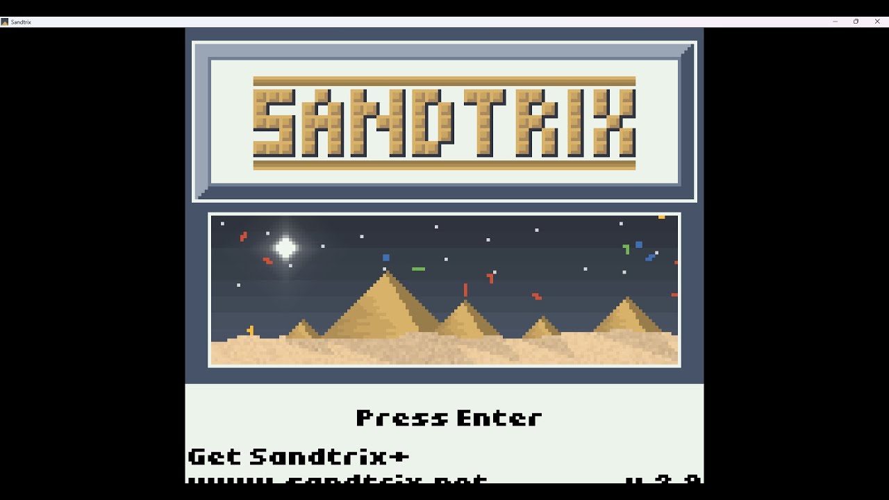 Sandtrix スコア400万点到達 【砂テトリス】