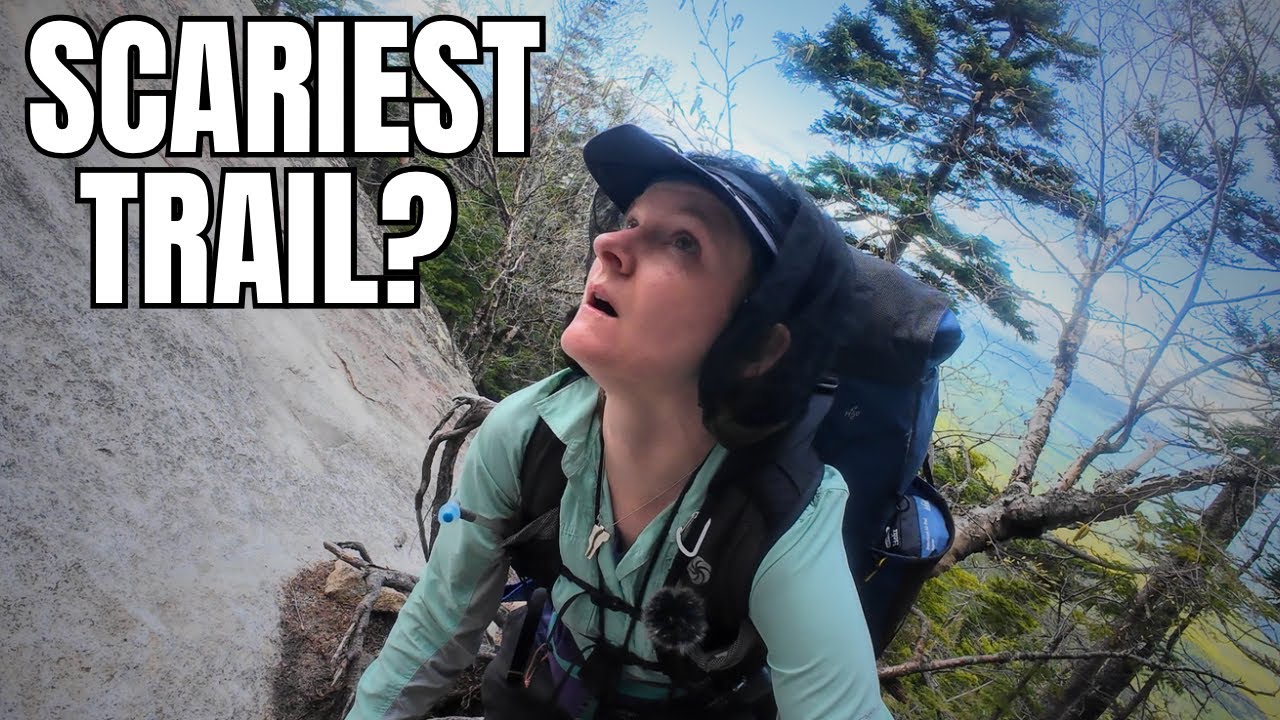 Backpacking One of the Most Terrifying Trails in the White Mountains | Mt. Whiteface
