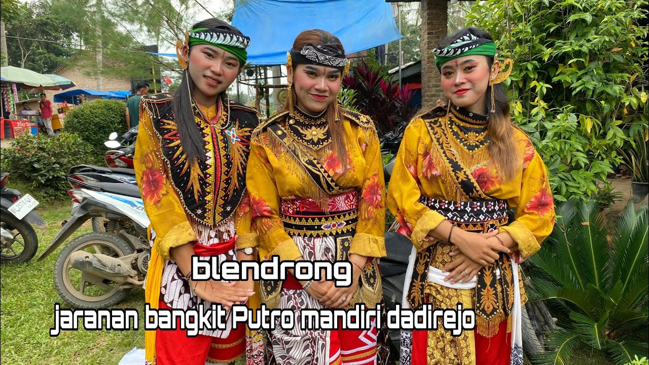 Tarian blendrong di jaranan bangkit Putro mandiri dadirejo 