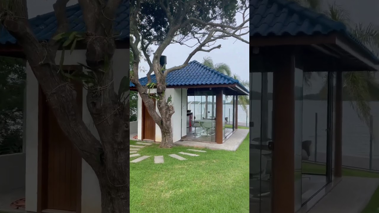 Aquela sensa&ccedil;&atilde;o de descanso e tranquilidade, que tal esse belo quiosque em sua resid&ecirc;ncia?