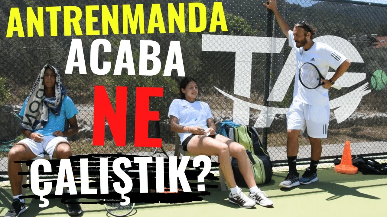 Bir TENİS antrenmanı NASIL olmalı? - 5 Oyun DURUMU!!!