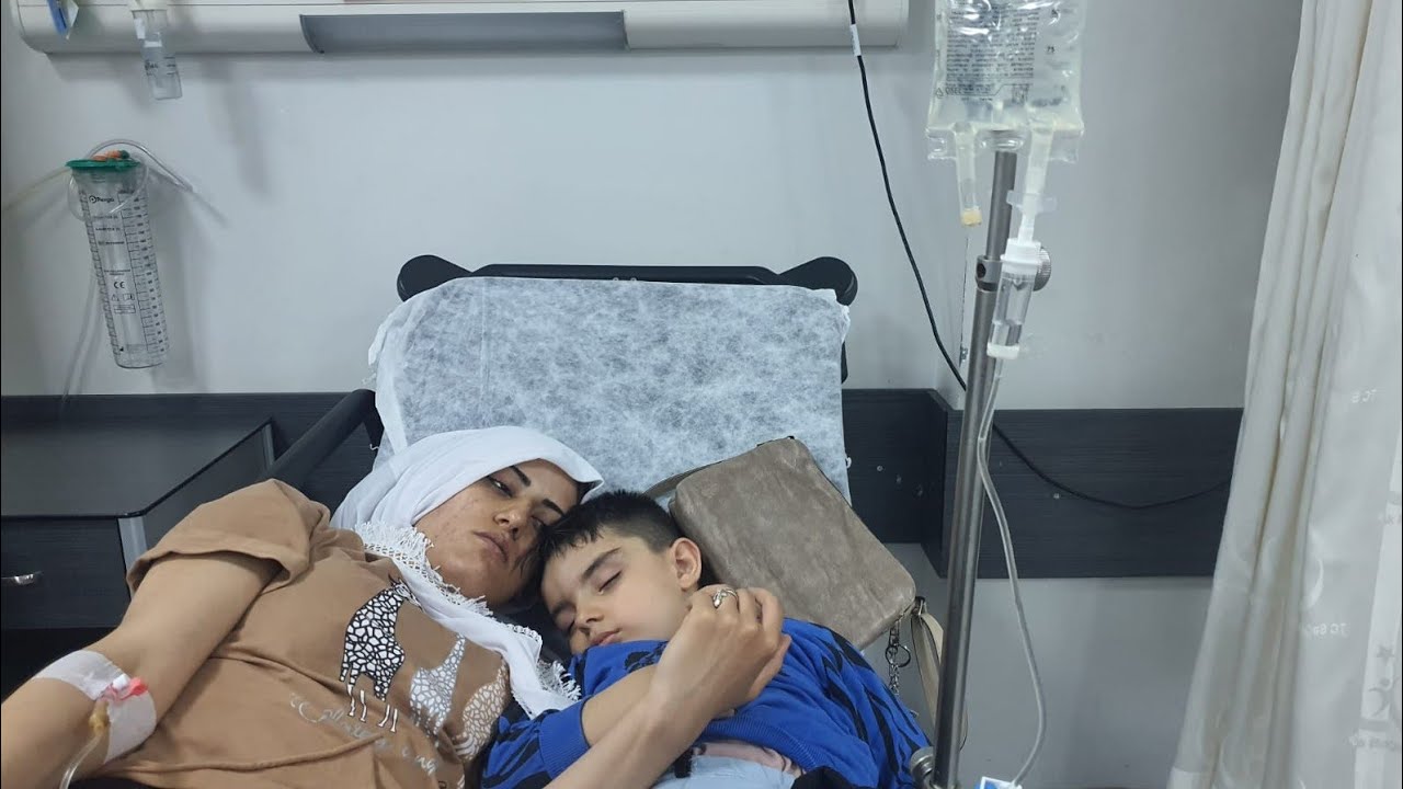 ركبنا خمس مرات اكسجين لحكيم 👩‍⚕️🚑//ضلينا بالمشفى يوم ونص 😭 كل العائلة مرضانين//شوفو وضعنا صحي