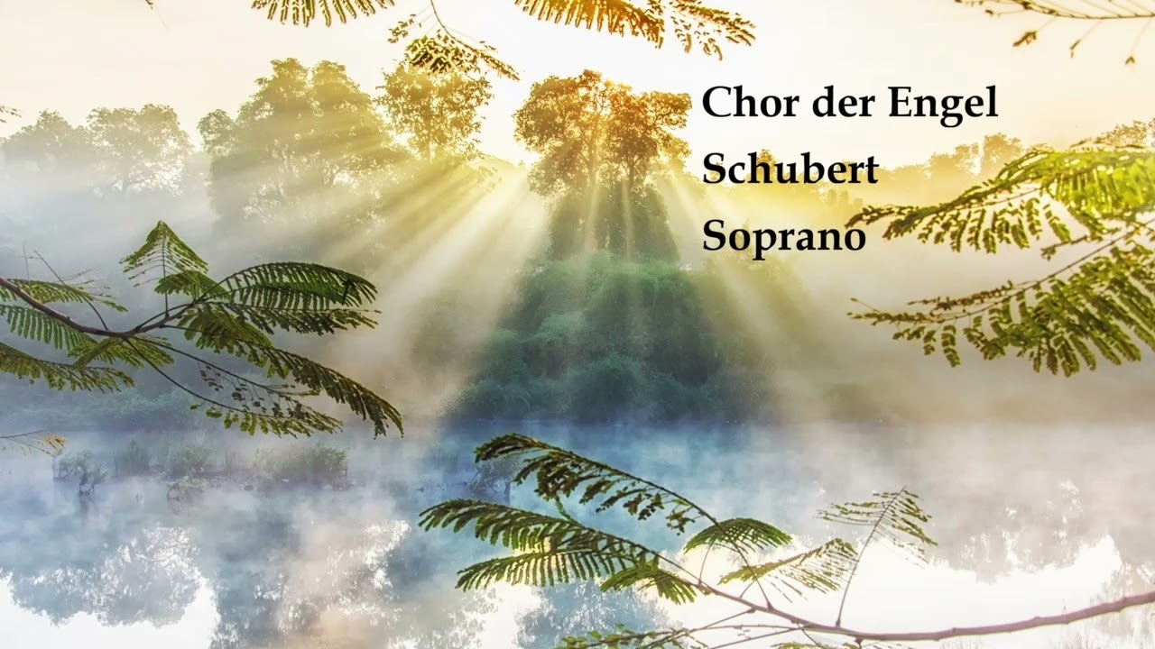 Chor der Engel, Schubert, Soprano, SaxStr, a4s, re1