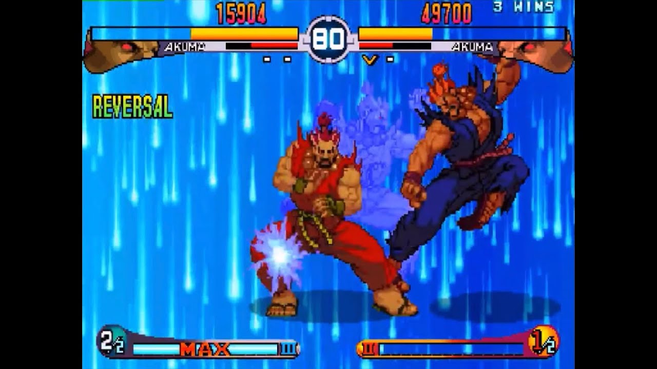 STREET FIGHTER III 2ND IMPACT: Hokuto ( SEAN, AKUMA ) VS PIKACHUAKUMA ( AKUMA ) FIGHTCADE FT5 SET