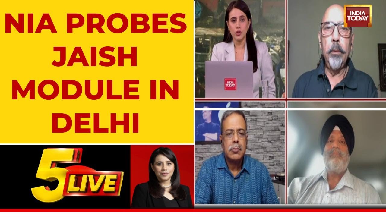 Doctors' Terror Plot: NIA Probes Jaish Module in Delhi After Blast, 2900kg Explosives Seized.