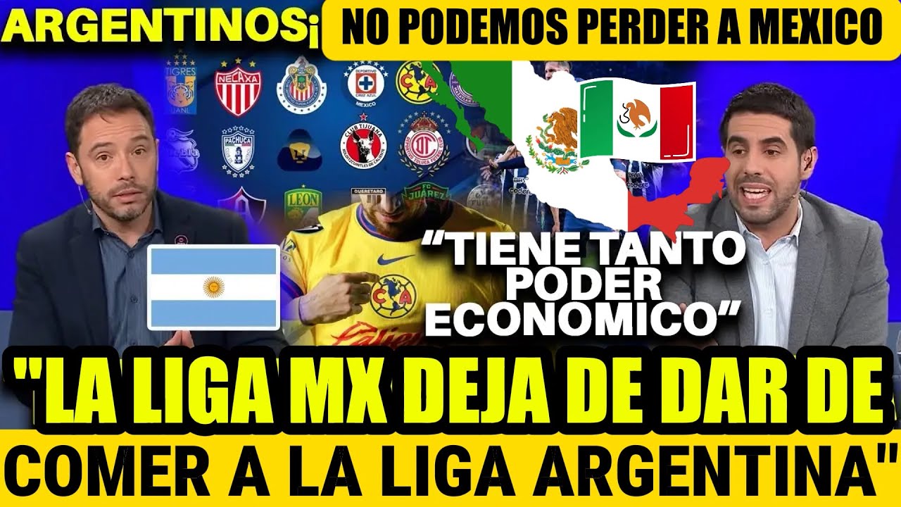 ¡ARGENTINOS YA NO VERAN UN PESO MEXICANO! LIGA MX VETA ARGENTINA POR TR4NS45