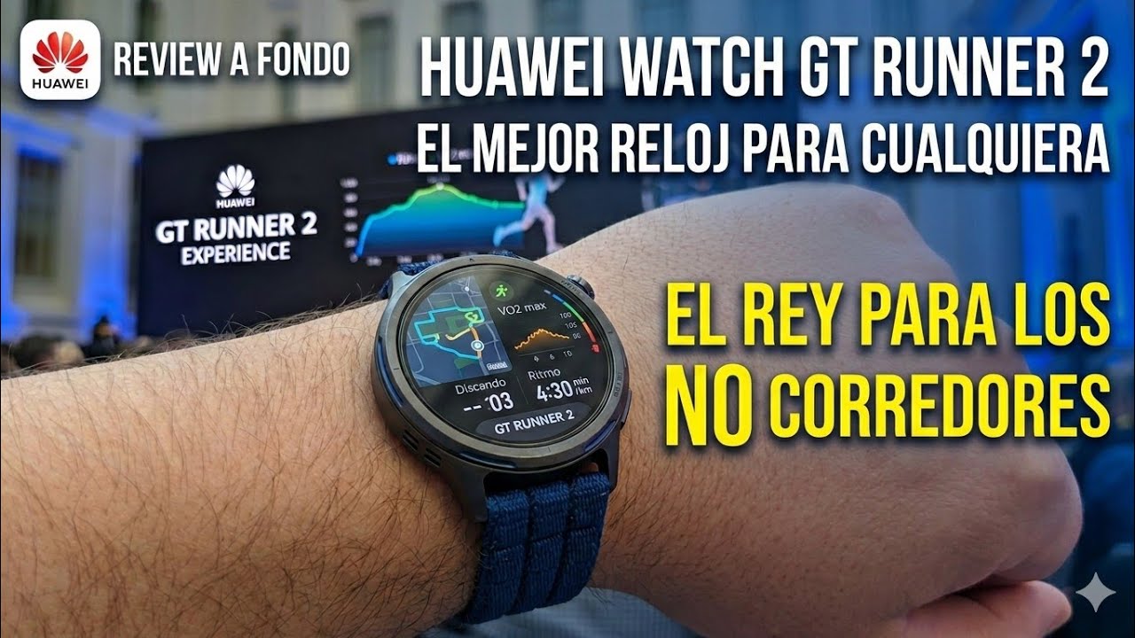 Huawei Watch GT Runner 2: Por qué NO lo uso para correr.