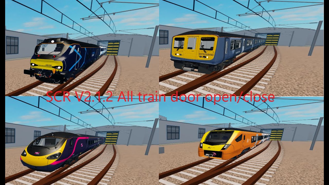 Roblox SCR V2.1.2 All train doors Open and close(better version)