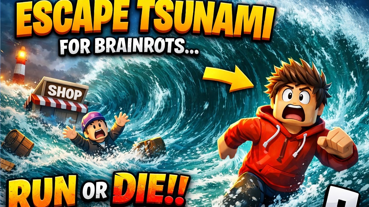 Tsunami of Brainrots | Roblox Gameplay & Review