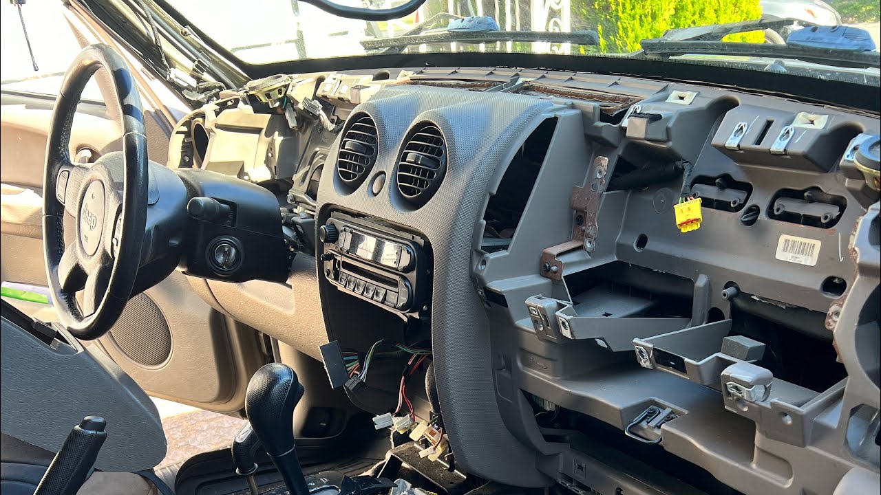 02 Jeep liberty blend door actuator replacement.