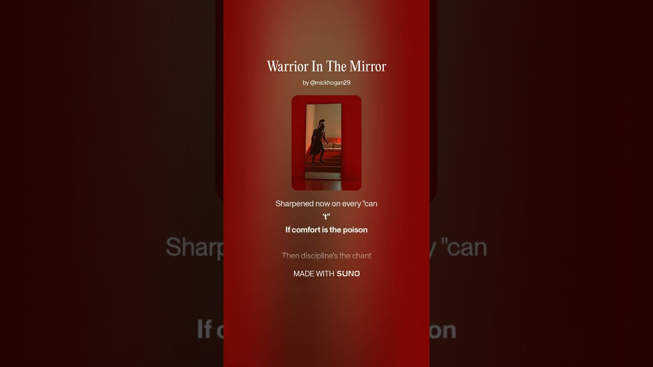 Warrior In The Mirror