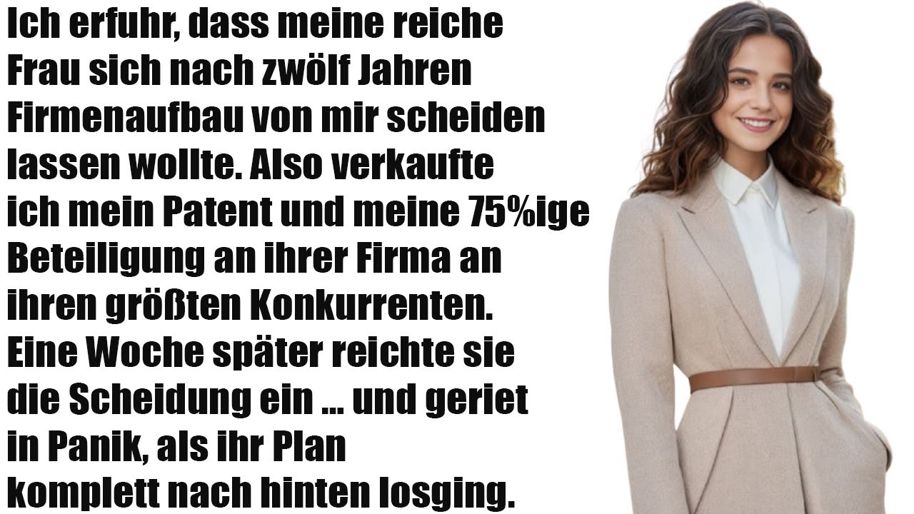 Meine reiche Frau plante die Scheidung – nach 12 Jahren, in denen ich ihr Imperium aufbaute